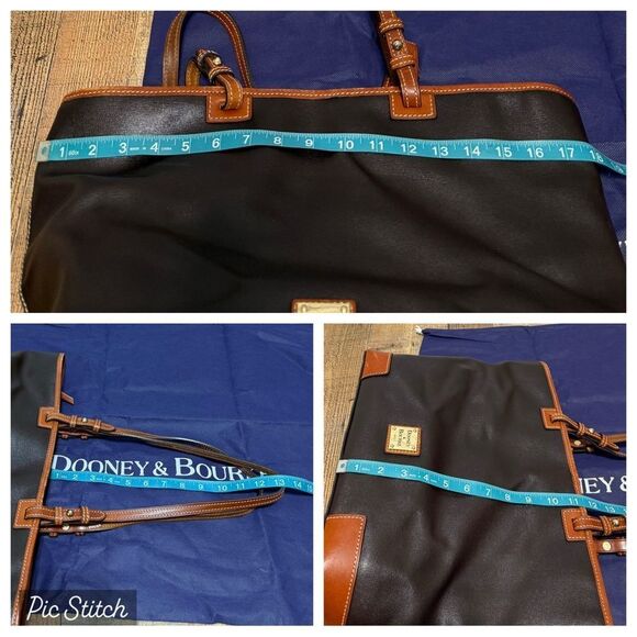 Dooney & Bourke Saffiano Leather Leisure Shopper - Picture 4 of 15